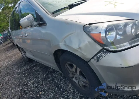 2007 Honda Odyssey Ex-L из США, поврежденный, VIN 5FNRL38657B434841